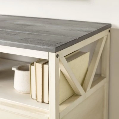 Farmhouse 3 Drawer Wood TV Stand for TVs up to 65" - Saracina Home Farmhouse 3 Drawer Wood TV Stand For TVs Up To 65" - Saracina Home -Saracina Home Shop GUEST fc399adc 8a92 42db a154 12b828ebbe38