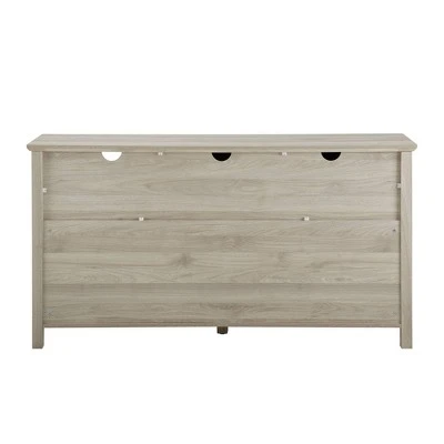 58" Diagonal Grooved Door Sideboard with Open Storage - Saracina Home 58" Diagonal Grooved Door Sideboard With Open Storage - Saracina Home -Saracina Home Shop GUEST ffb016b8 9a96 40c1 991e 2945411e2bae